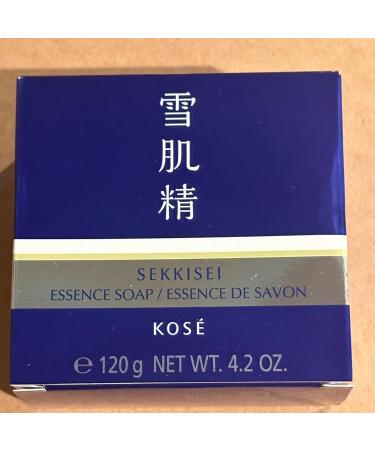 SEKKISEI Essence Soap - Herbal Charcoal Facial Cleansing Bar 4.2 oz | Best International Shipping - Buy Online on SooperMarket.com