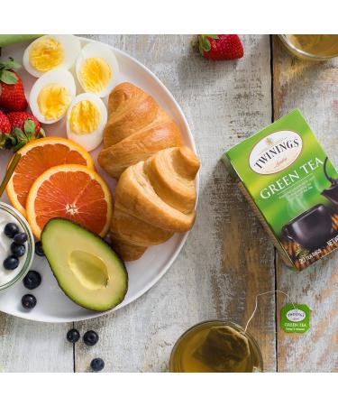 Twinings All Natural Green Tea Bags - 50 Count - Certified Kosher - Premium Quality - Buy Online on SooperMarket.com