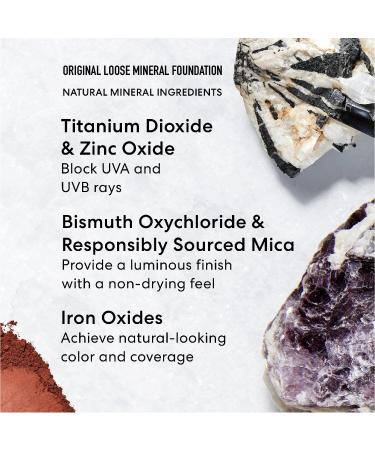 bareMinerals Original Get Started Kit - 4 Piece Vegan Mineral Makeup Set | Travel Sizes Foundation Primer Powder & Brush - Medium Beige 12 - Buy Online on SooperMarket.com