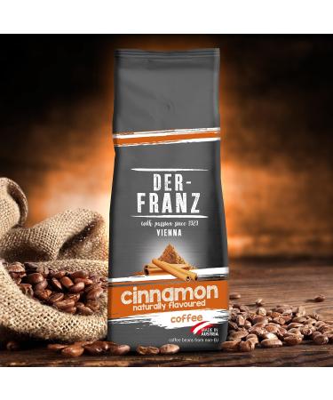 Buy DER-FRANZ Cinnamon Flavored Ground Coffee - 2 x 500g Pack - Premium International Shipping - Buy Online on SooperMarket.com