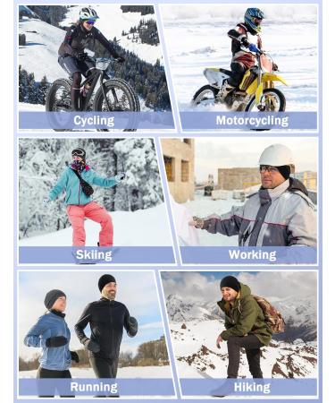 MELLIEX 2 Pack Cycling Cap - Under Helmet Cotton Skull Cap for Men & Women | Multifunctional Winter Hat & Helmet Lining - Buy Online on SooperMarket.com