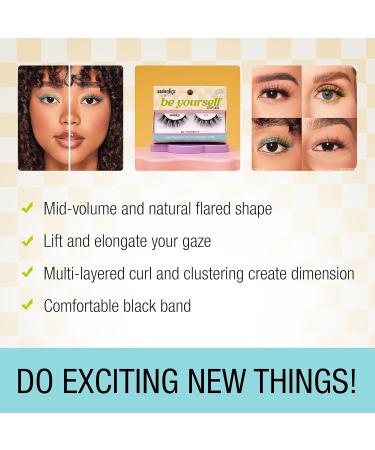 Ardell Winks Be Yourself Lashes - ILY Eye-Enhancing Black Strip Lash (1 Pair) | International Shipping Available - Buy Online on SooperMarket.com