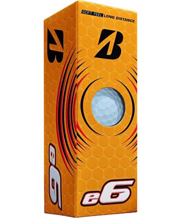 Bridgestone 2023 e6 White Golf Balls - Premium Dozen for Ultimate Performance - Buy Online on SooperMarket.com