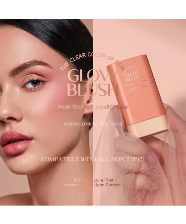 Lovelycat On the Go Makeup Blush Stick Long Lasting Natural Nude Makeup Tinted Moisture Stick Shadow Lips Cheek Waterproof Creamy Makeup Long Lasting Natural Nude Makeup for All Skin (pink) - Buy Online on SooperMarket.com