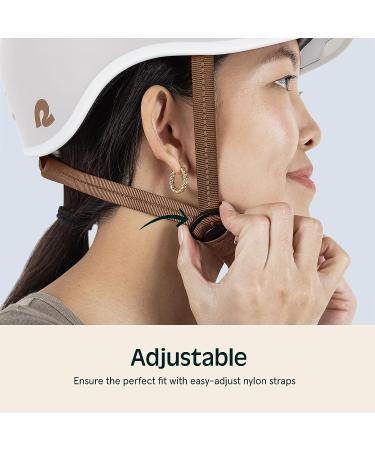 Retrospec Remi Adult Bike Helmet - Matte Eggshell, Small 54-57cm | for Men & Women - Ideal for Commuting, Road Biking, and Skating - Buy Online on SooperMarket.com