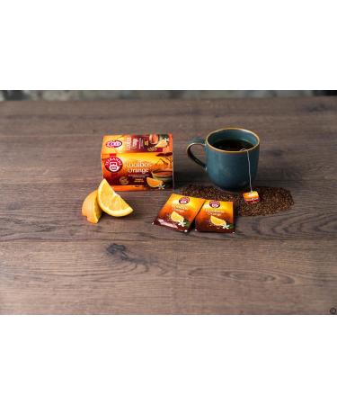Teekanne Rooibos Refined with Orange Infusion Tea Sun Dried Rooibos from South Africa 20 Teabags - Buy Online on SooperMarket.com