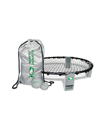 Kan Jam Strike Jam 360 Roundnet Outdoor Games Set Official NCAA Licensed North Dakota Fighting Hawks