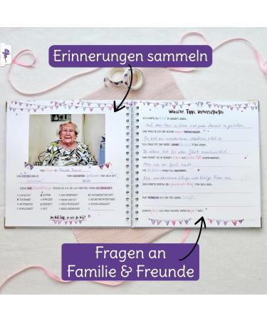 Personalized Baptism Guest Book with Pre-Printed Questions | Memorable Keepsake & Gift | Custom Name & Date | Fish Symbol Design - Buy Online on SooperMarket.com