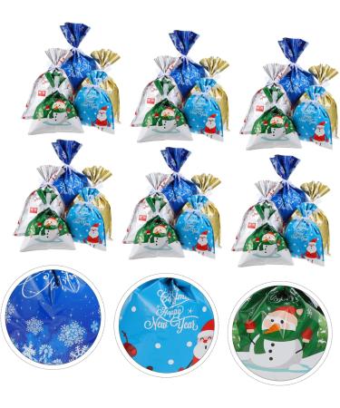 KOMBIUDA Christmas Wrapping 35pcs Christmas Candy Bag Candy Bags Festival Christmas Bags Packing Bag Biscuit Bag - Buy Online on SooperMarket.com