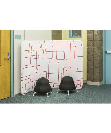 Safco Products 4755BL Runtz Ball Chair - Black Licorice - Anti-Burst Exercise Ball - Active Seating - Buy Online on SooperMarket.com