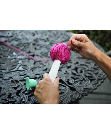 Yarn Valet Yarn Ball Winder - Green & White | Efficient Yarn Winding Tool - Buy Online on SooperMarket.com