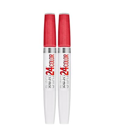 Maybelline SuperStay 24 Hour Liquid Lipstick in Continuous Coral - 2 Pack - Buy Online on SooperMarket.com