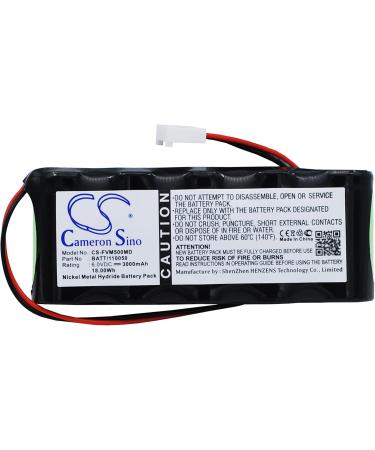 Replacement Battery for Fresenius MCM500 & MCM500D | 3000mAh 6.0V | Part Number 120050 BATT/110050 - Fast International Shipping - Buy Online on SooperMarket.com