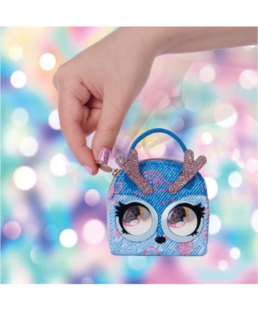 Purse Pets Micros Denim Deerie: Stylish Small Purse with Eye Roll Feature for Girls 5+ - Kids Toys - Buy Online on SooperMarket.com
