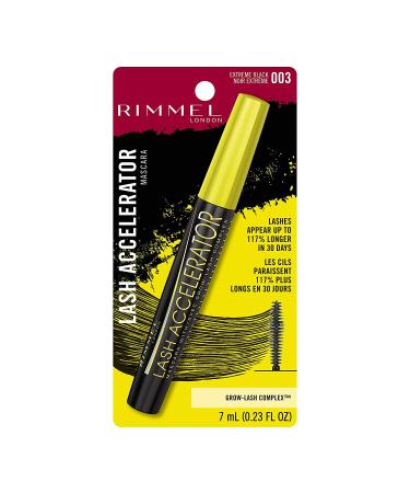 Rimmel London Lash Accelerator Mascara 003 Extreme Black - Volume & Length 0.23 fl oz (7 ml) - Buy Online on SooperMarket.com