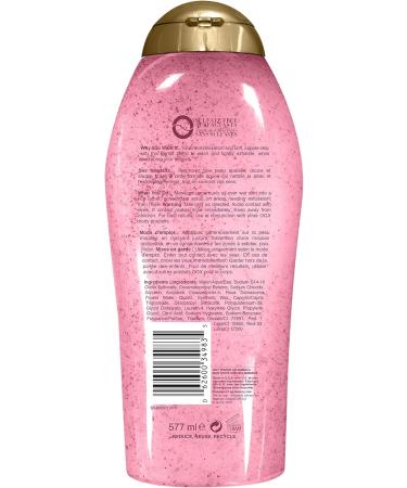 OGX Pink Sea Salt & Rosewater Gentle Soothing Body Scrub 577 milliliters - Buy Online on SooperMarket.com