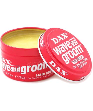 DAX Wave & Groom Hair Dress 3.5oz Red - Premium Hair Styling Product - Buy Online on SooperMarket.com