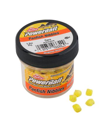 Berkley PowerBait Panfish Nibbles Fishing Dough Bait Corn