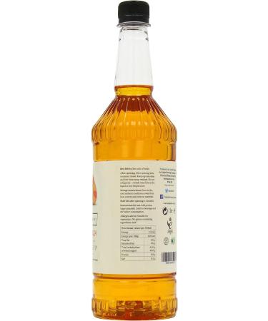 Simply Peach Syrup Vegan & Nut Free Flavoured Syrup for Coffee Cocktails & Baking (1 Litre) - Buy Online on SooperMarket.com