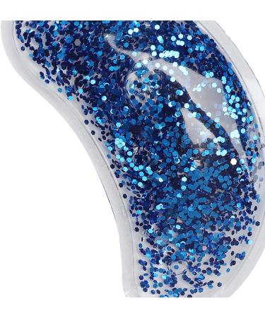 Reusable Gel Eye Mask - Hot Cold Therapy for Tired Eyes & Dark Circles (Blue) - Buy Online on SooperMarket.com