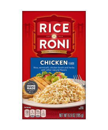 Quaker Rice A Roni, Chicken, 6.9oz Boxes (12 Pack) Rice-A-Roni, Chicken Flavor