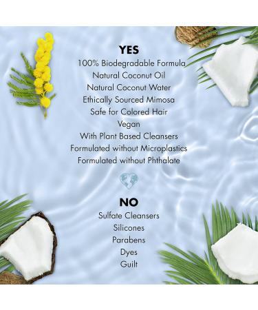 Love Beauty and Planet 100% Biodegradable Volume & Bounty Conditioner for Thin Hair | Coconut Water & Mimosa Flower | 0% Silicones Parabens & Dyes | 13.5 oz - Buy Online on SooperMarket.com