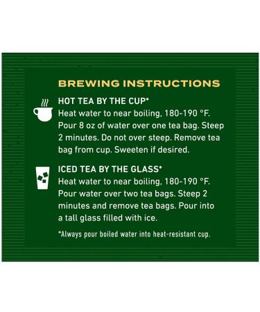 Celestial Seasonings Green Tea Honey Lemon Ginseng 20 Tea Bags - Caffeinated (Pack of 6) - Buy Online on SooperMarket.com