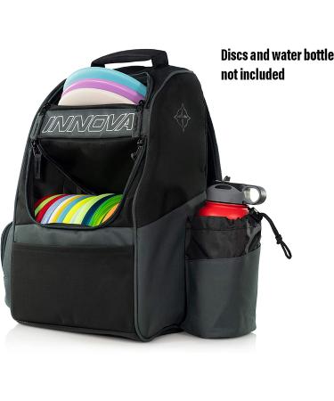 Innova Adventure Pack Disc Golf Bag | Holds 25 Discs | Lightweight | Limited Edition Stars Mini | Black/Grey - Buy Online on SooperMarket.com