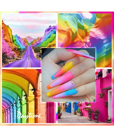 Saviland Acrylic Powder Set Glows in the Dark Acrylic Nail Powder 10 Luminous Colors Professional Polymer Powder for Nail Extension Nail Carving  Halloween Nails Design  Fall French Nails  Gift for Women A-Luminous glows i - Buy Online on SooperMarket.com