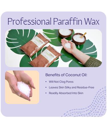 Therabath TheraCOCO Paraffin Wax Refills - Coconut Oil Wax Beads for Arthritis Stiff Muscles & Dry Skin - 6 lb Hydrating Solution for Hands Feet & Body - Made in USA - Buy Online on SooperMarket.com
