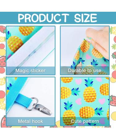 2 Pieces Rabbit Hay Bag Small Animals Hay Feeder Bag Hanging Feeding Storage Guinea Pig Hanging Feeder Sack with 4 Holes for Small Pets Rabbit Bunny Hamster Guinea Pig (Pineapple Strawberry) - Buy Online on SooperMarket.com