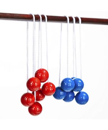 Franklin Sports Replacement Ladderball Bolas Red/Blue