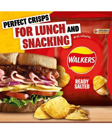 Walkers Ready Salted Crisps 32x32.5g (Wholesale Box) - Buy Online on SooperMarket.com
