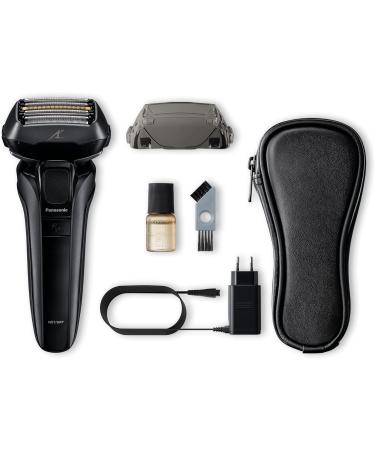 Buy Panasonic Series 900 ES-LV6U Premium Wet & Dry Razor for Men | 5-Blade Shearing Head Linear Motor Beard Sensor | Matte Black - International Shipping Available - Buy Online on SooperMarket.com