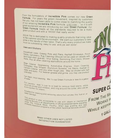 Incredible Pink Chem Quest All Purpose Super Cleaner & Degreaser - 1 Gallon | International Shipping Available - Buy Online on SooperMarket.com