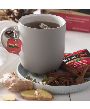 Bigelow Decaffeinated Spiced Chai Black Tea - 120 Tea Bags (6 Pack) - Premium Flavor - Buy Online on SooperMarket.com