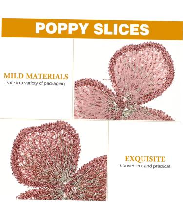20pcs Clothing Accessories Tiara Flower Applique Flower Stitch Patches Three Petals The Flowers Assorted Color 4.3X4.3X0.1cm - Buy Online on SooperMarket.com