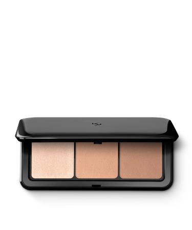 KIKO Milano Contour Obsession Palette 02 | Face Palette With 2 Contouring Powders And A Highlighter 02 Medium 1 piece (1 pack)
