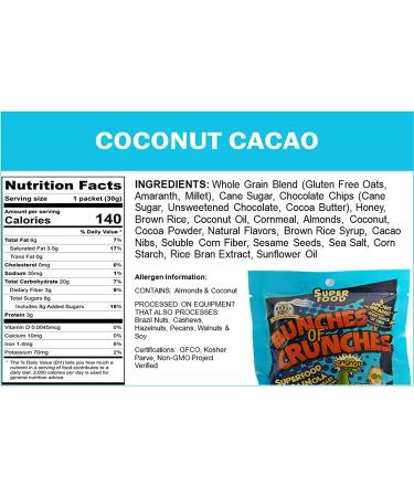 Bakery on Main Gluten Free Coconut Cacao Granola Bunches - 50 Count - Buy Online on SooperMarket.com