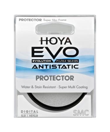 Hoya Evo Antistatic Protector Filter - 77mm - Dust / Stain / Water Repellent, Low-Profile Filter Frame