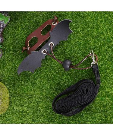 Adjustable Lizard Traction Rope Climbing Pet Belt - 3 Pieces Cool Leather Wings Leash for Training | International Shipping - Buy Online on SooperMarket.com