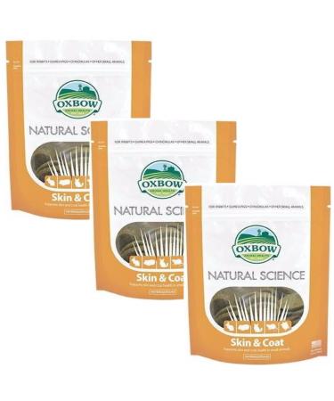 Oxbow Natural Science 60ct Coat Supplement Little Animal Gerbil Hamster 3 Pack
