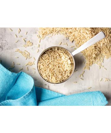Organic Long Grain Brown Rice 5 lbs | Non-GMO, Whole Grain, Raw, Kosher, Vegan | Chewy Texture, High in Fiber | Ideal for Salads, Pilafs | Great Side Dish | Bulk Pack - Buy Online on SooperMarket.com