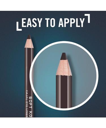 Rimmel London Soft Kohl Eye Liner Pencil in Denim Blue - Long-Lasting Formula - Buy Online on SooperMarket.com