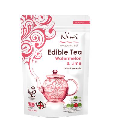 Nim's Edible Fruit and Vegetable Tea - Watermelon and lime - Vegan Allergen Free Vegetarian Healthy Watermelon & Lime
