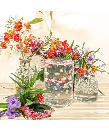 NIKOEO Clear Water Beads 10000 Pcs - Transparent Jelly Beads for Floating Candle Making and Wedding Centerpiece Decor - Festive Floral Vase Filler - Buy Online on SooperMarket.com