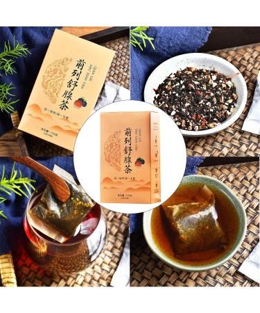 150g Prostasan Herbal Tea 30 Individual Bagged Filter Tea Bags Careful Grinding Clean and Hygienic Helps Improve Urinary Function Portable Prostate Tea for Male - Buy Online on SooperMarket.com
