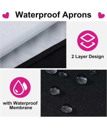 Shop Mepase 4-Piece Nail Tech Apron Set | Funny Quotes & Pockets for Manicurists | Ideal Nail Art Supplies for Salons - Buy Online on SooperMarket.com