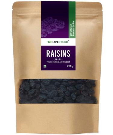 Cape Fresh Black Raisins 250g | Whole | Natural | Pure