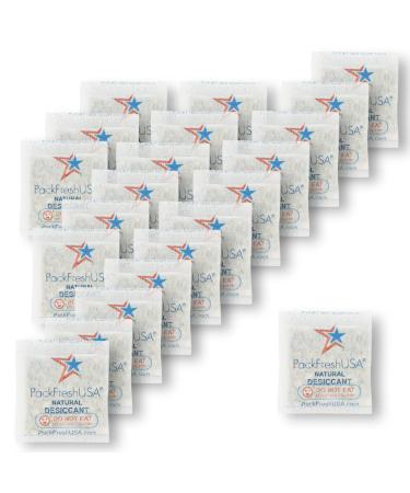 Pack Freshusa: 10 grams Premium Food -proof dry remedies - non -toxic - reusable - long -term storage - moisture absorber - 100 pieces